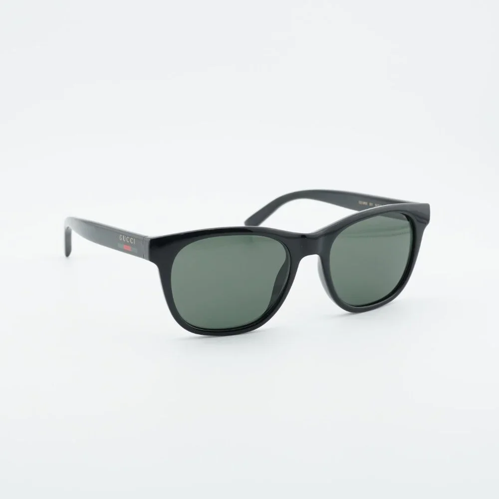 Gucci GG1985S 001 Sunglasses Black Square Frame, Grey Lenses